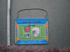 EC Wimpel   FC CZ Jena  -  Bayer Uerdingen   86/87