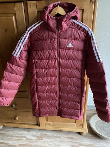Adidas steppmantel bordeaux - adidas,