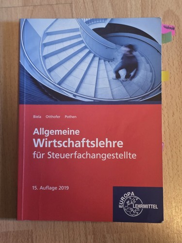 Allgemeine wirtschaftslehre - allgemeine,