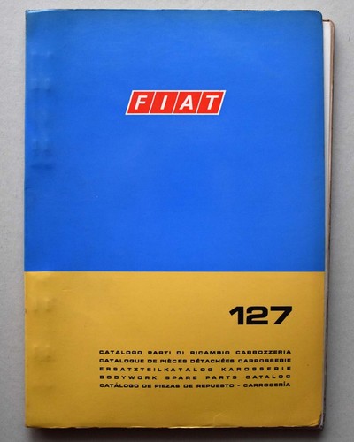 Fiat 127 ersatzteilkatalog - fiat, 127,