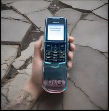 NOKIA 8800 EDELSTAHL HANDY SILBER SLIDER D&G LIMITED EDITION #011 of 100