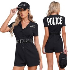 Sexy Polizistin Kostüm Damen