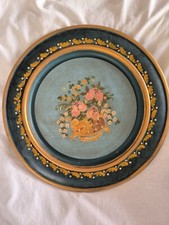 Großer Wandteller 40 cm Holz