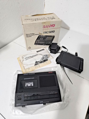 Sanyo memo scriber trc - sanyo, trc-5010