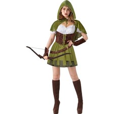 Damen Kostüm Robin Hood Set