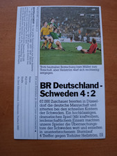 Fußball bild 1974 von - wm,