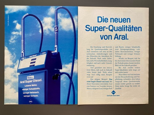 Aral super diesel - diesel, zapfsäule