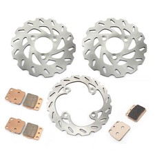 Vorne Hinten Bremsscheiben Beläge für Suzuki LTZ 400 2003-2014 Kawasaki KFX 400