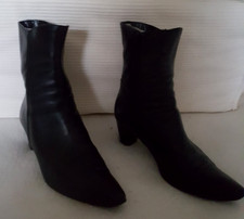 MariPE moderne Stiefeletten echt Leder 38 schwarz