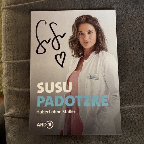 Autogrammkarte susu padotzke - autogrammkarte,