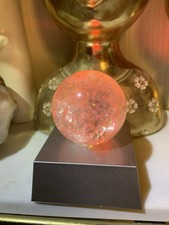 LED Leuchtsockel, buntes Licht für Kristallkugeln Deko Mineralien Edelsteine