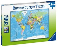 200 Teile Ravensburger Kinder Puzzle XXL Die Welt 12890