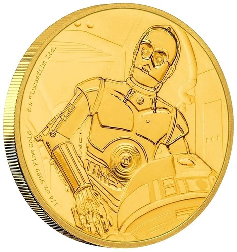 Goldmünze star wars - star, wars™