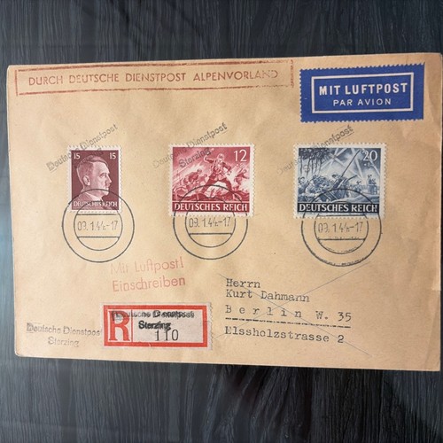 Beleg deutsche dienstpost - beleg,