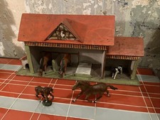 Bauernhof Erzgebirge Holz 5x