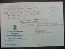 (1848) DDR Umschlag ZKD