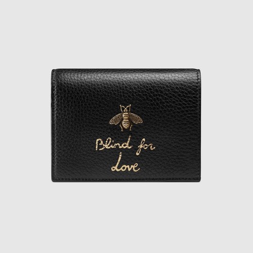 Gucci animalier small wallet - gucci,