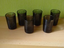 Jägermeister,  6 schwarze Schnapsgläser, 2 cl, sehr gut erhalten