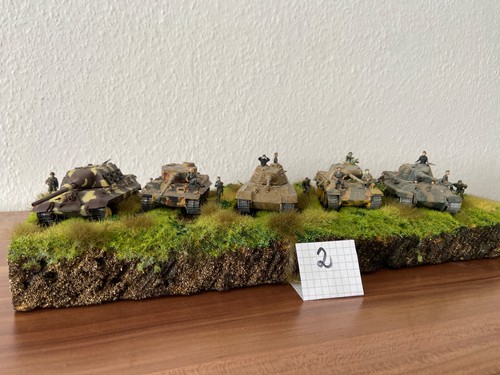 Diorama panzer militär - 1:72,
