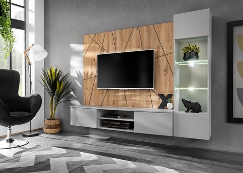 Wohnwand anbauwand wohnzimmer - wohnwand,