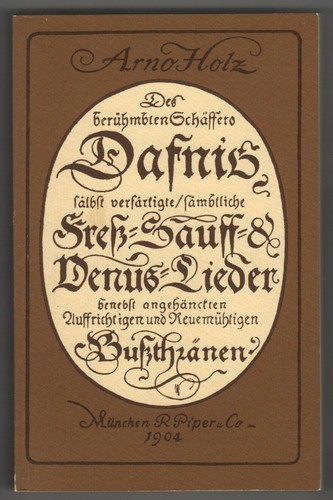 Arno holz dafnis - arno,