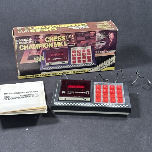 Vintage schachcomputer chess - vintage,
