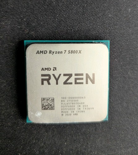 Amd ryzen 5800x - 7,