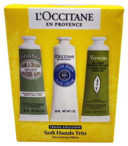 Occitane soft hands trio set - l'occitane,