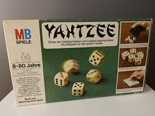 MB Spiele Yahtzee 1977 Vintage