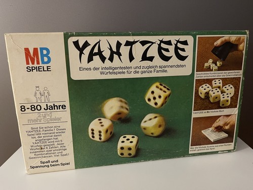 Spiele yahtzee 1977 - spiele, vintage