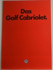 VW Volkswagen Golf 1 Cabriolet