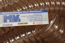 Absaugschlauch Saugschlauch Säure- und Hitzebeständig bis 100°C  DN 50 10 Meter