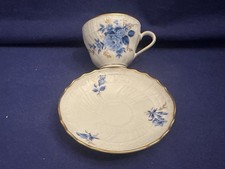 PM Hutschenreuther Serie Dresden Chateau Bleu Gedeck Mokka s.gut