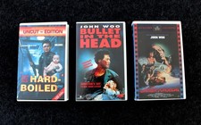 3 VHS-Videokassetten - A Better Tomorrow, Hard-Boiled, Bullet in the Head