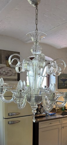 Murano glas lüster - murano,