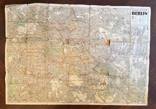 Pharus stadtplan berlin mit - pharus,