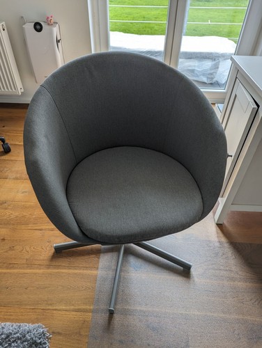 Ikea skruvsta drehstuhl grau - skruvsta,
