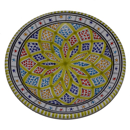Orientalischer keramik teller - orientalischer, keramik-teller