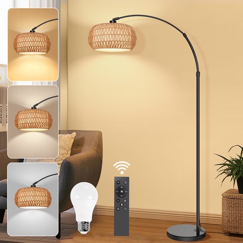 Rattan stehlampe moderne - stehlampe,