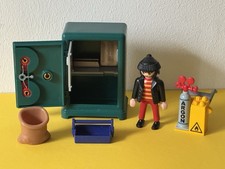 Playmobil grüner Safe Tresor mit Zubehör 5176 6872 8075 5669 Bankräuber Räuber