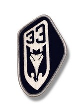 1 Aufnäher Luftwaffe JaboG 33 jagdbomber Patch Flieger Vintage Original