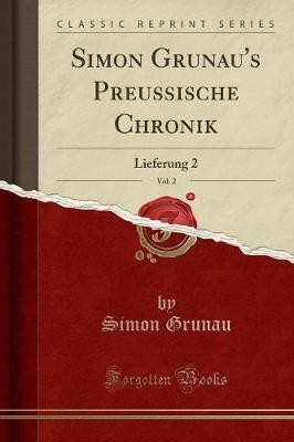 Simon grunau preussische - simon, grunau's
