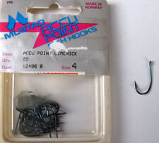 Haken Mustad Accu Point Größe 4 Inhalt 25 Stück blau-schwarz Made in Norway