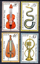 DDR 2445-2448 , postfrisch / ** / Musik , Kunst , Musikinstrumente