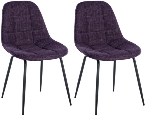 2er set stuhl tom kunstleder - set,