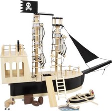 Piratenschiff aus holz mit - holz,