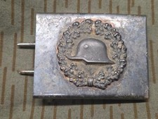 Koppelschloss Stahlhelm