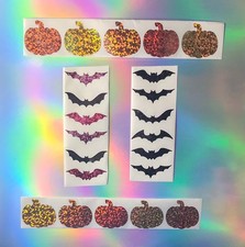 MEGA HAMMER Sticker SAMMLUNG wie 90er Aufkleber HALLOWEEN GLITZER Konvolut Set 3
