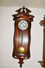 Mini Wiener Regulator Biskotte Geigenkasten um 1880 Höhe 80 cm