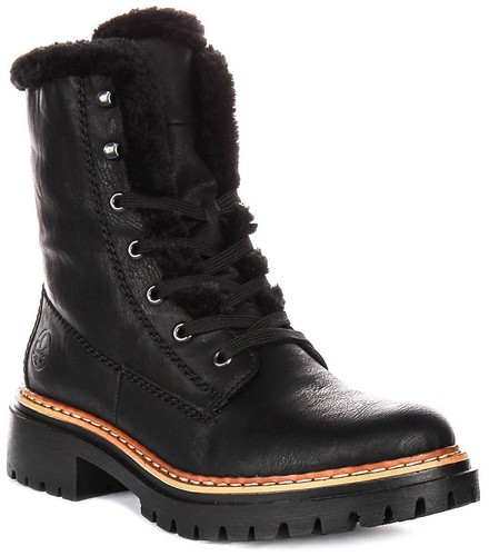 Rieker lace fur - rieker, up